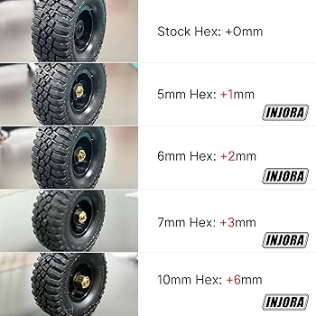 1.9インチホイール　6mmハブ　rcクローラー Amazon.co.jp: Chanmoo 1.9 クローラータイヤ RC ソフトラバー